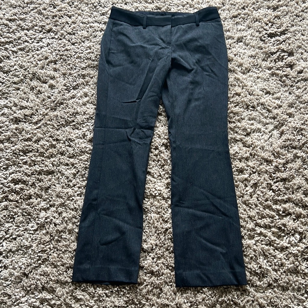 Gray And Black 4s Express Dress Pants